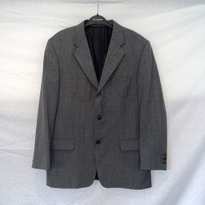 BALMAIN - Vintage and Rare Mens Three Button Suit Made in Italy Size 40R 80% OFF